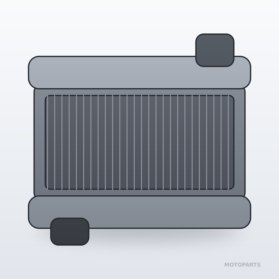 Radiator Toyota Avanza 1.3 Manual